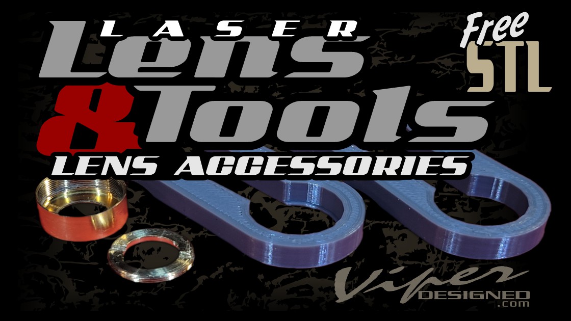 Lens Tools for xTool D1 and D1 Pro Viper
